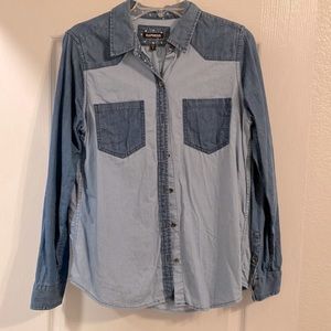 Express denim shirt